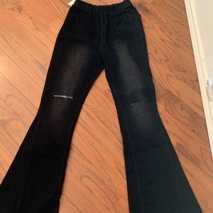 New Black Flare Jeans